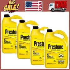 4 Packs Prestone All Vehicles - 10yr/300k mi - Antifreeze+Coolant (1 Gal )