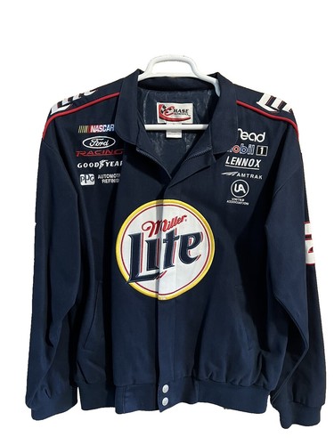 Vintage Rusty Wallace Signed Jacket Medium, NWOT, Penske, Ford