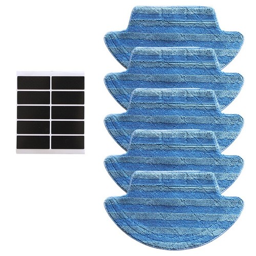 Premium Design Mop Cloth & Paster for ilife v55 Pro Robot Vacuum