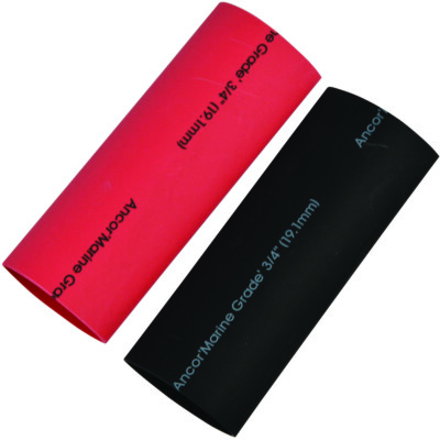 ANCOR Adhesive Lined Heat Shrink Tubing (Alt) 1/4'X12' Red
