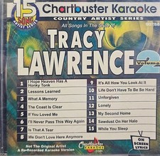 90288 TRACY LAWRENCE   CHARTBUSTER KARAOKE CDG LOT TEX