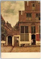 Postcard - The Little Street, Rijksmuseum, Amsterdam, Netherlands