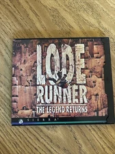 Lode Runner The Legend Returns PC CD-ROM Sierra 1994 Sierra On-Line Untested.