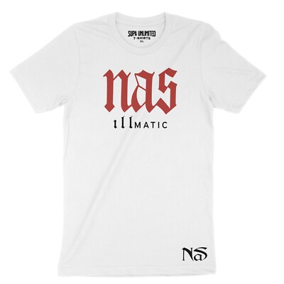 Nas T- Shirt 90's Queens Hip Hop Rapper Tribute T-Shirt Stylish