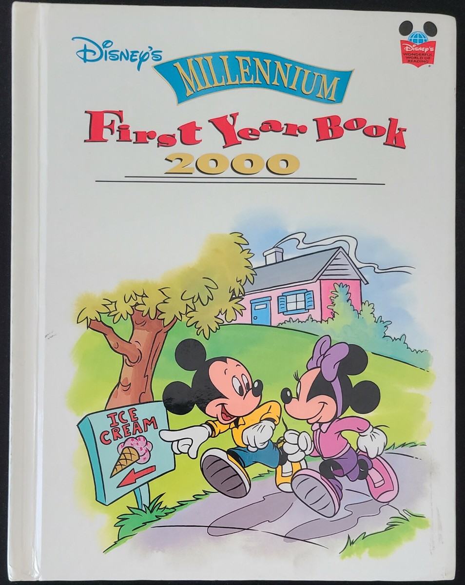 Disney's MILLENNIUM FIRST YEAR BOOK 2000 (HC 1998) Wonderful World