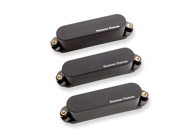 Seymour Duncan AS-1S Blackouts Hot Strat Set schwarz