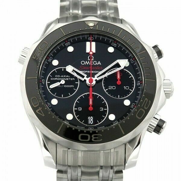OMEGA Diver 300M Men's Black Watch 