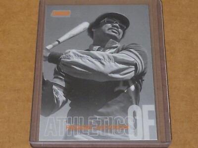 2018 Stadium Club #256 Reggie Jackson Sepia Oakland A's EXNM+