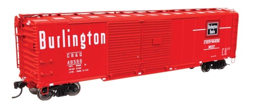 Walthers Proto HO 101674 CB&Q Burlington 50' AAR doble puerta vagón de carga | Condition: New