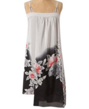 Anthropologie leifsdottir 100% silk floral dress