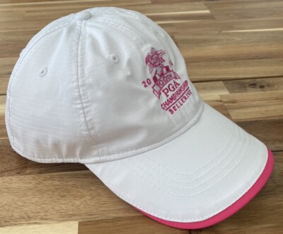 2018 100th PGA Championship Hat Ahead Ladies Fit Pink White Bellerive OSFM 