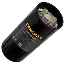 378-454 MFD 110-125V Round Start Capacitor Universal Electric Replacement