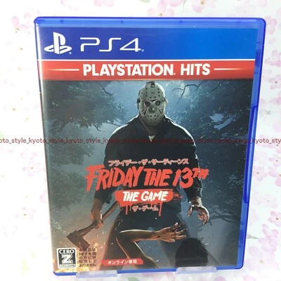 Usé PS4 Friday The 13th : le Jeu Japonais Version PLAYSTATION Hits 01059 Japon - Photo 1/3
