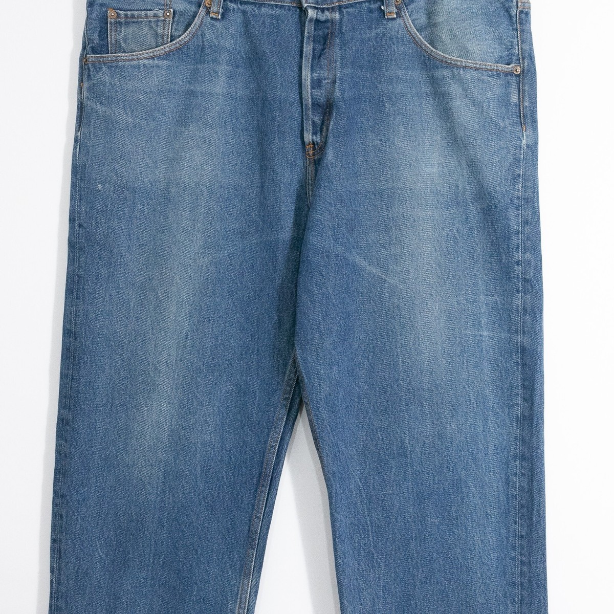 Vintage 90s Levis 501 Jeans 42x30 Faded Distressed Medium Vintage 90s Levis 501 Jeans 42x30 Faded Distressed Medium