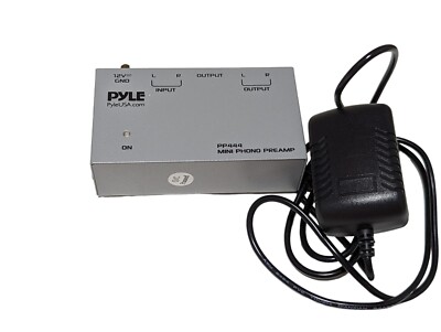 Pyle Pro PP444 Ultra Compact Phono Turntable Pre Amplifier