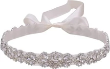 ULAPAN Wedding Belt Rhinestones Bridal Belts for Womens Dresses Brides Brides...