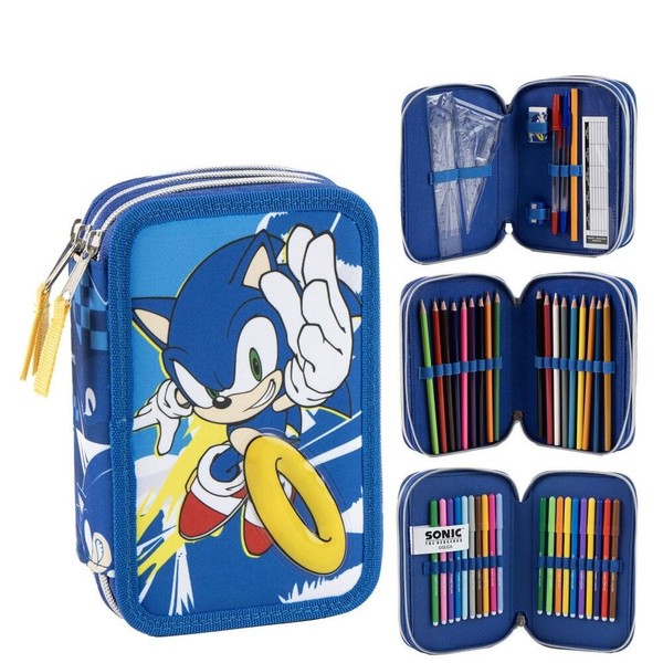 Sonic The Hedgehog Dreifach-FedermäPpchen CerdÁ-image