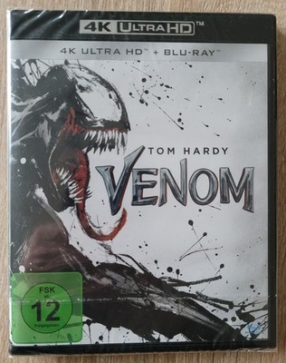 Venom | 4K Ultra HD + Blu Ray | Marvel | Tom Hardy | Spiderman | NEU & OVP