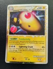 2010 Pokemon Ampharos Prime #105/123-Holo Ultra Rare-HeartGold SoulSilver-NM/LP 