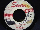 Beatles - She Loves You - Swan - red/white labels PHILADELPHIA STAMP VG-