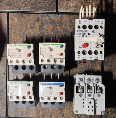 #ad Lot Of 6 Thermal Overload Relay Square D Class 9065 TR16 For Pressure Washers $49.99