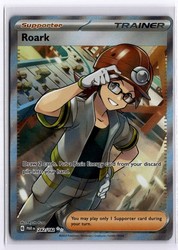 Roark 242/182 Full Art Ultra Rare Paradox Rift Pokemon TCG