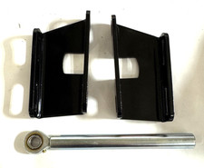 1960 - 66 Chevy Truck Black Coated Brake Booster Mount Brackets Rod Hook Up