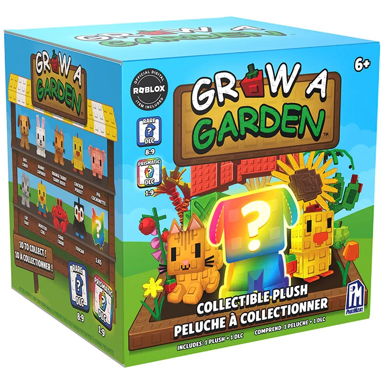Grow A Garden Series 1 4"" Collectable Plush DLC Code Officially Licensed