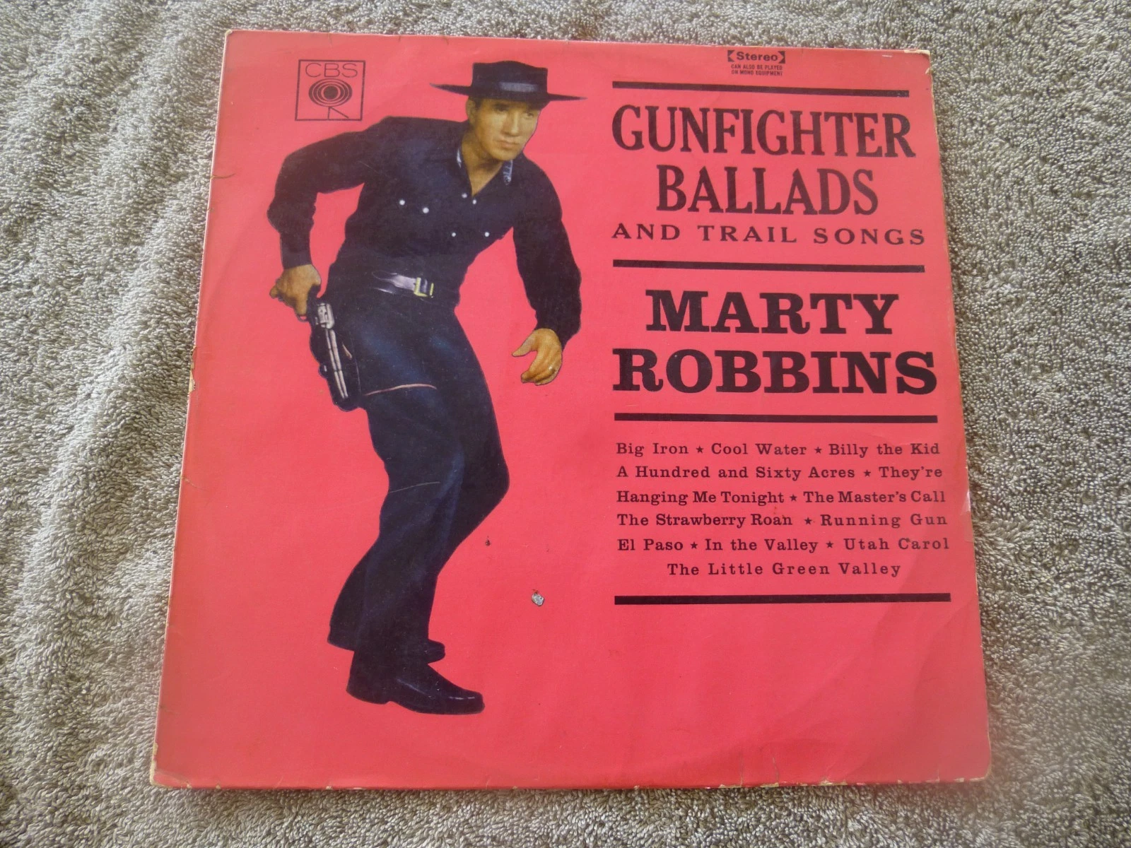 Marty Robbins - Gunfighter Ballads and Trail Songs - LP