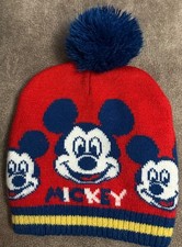 Disney Mickey Mouse Toddler Beanie, Preowned