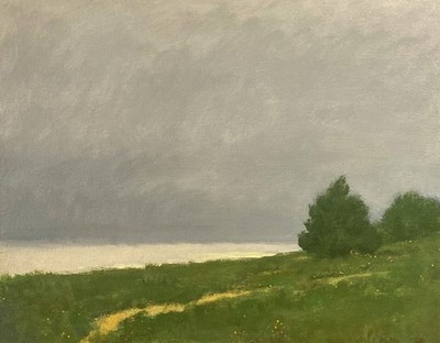 Nantucket Oil Painting Landscape Signed Art Cape Cod Martha s Vineyard Coastal