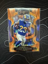 2025 Panini Select Kyren Williams #35 Rams Concourse Parallel