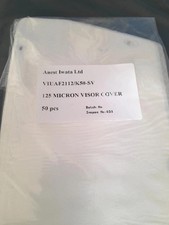 ANEST IWATA VIUAF2112/K50-SV Abrei&szlig;visiere (1 Packung mit 50 St&uuml;ck) & 1 Hauptvisier