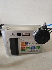 Sony Mavica MVC-FD75 0.4MP Digital Camera - Silver and Black untested