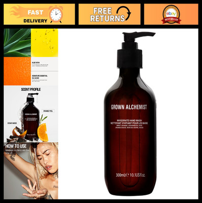 Moisturizing Liquid Hand Soap with Aloe & Sweet Orange - 300mL Natural Gel Clean