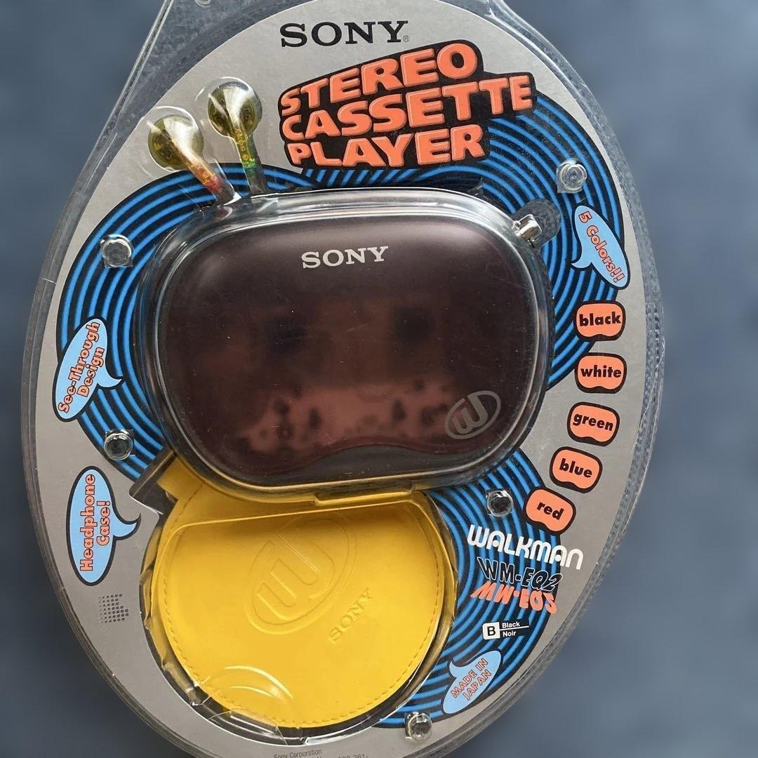 SONY WM-EQ2 ウォークマン WALKMAN 通電確認済 Beans New SONY Walkman WM-EQ2 Beans Auto Reverse Cassette Player | eBay