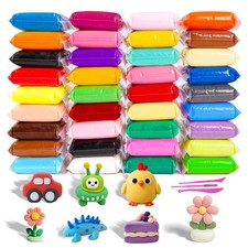 36 PCs Air Dry Clay Kit for Kids Age 3-12 with 3 Sculpting Tools 36 36 Pack
