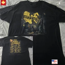 REPRINT - Wu- Tang Clan The Final Chamber Tour T-Shirt All Size