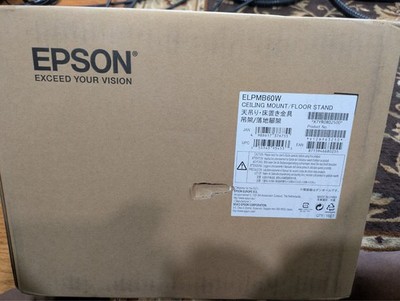 Epson ELPMB60W Projector Ceiling Mount White V12H963210