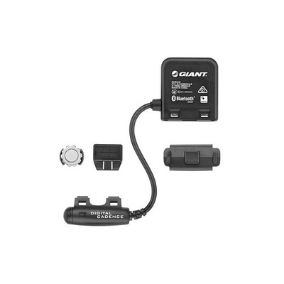 Giant Ant+ und BLE 2-in-1 Geschwindigkeits- und Trittfrequenzsensor in Schwarz