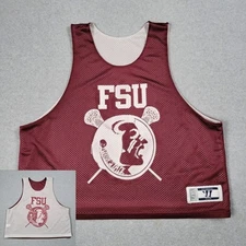 Florida State Seminoles Jersey Men Large FSU Lacrosse Team Issued Reversible