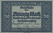 Frankenberg - Kreis - 20 Mark