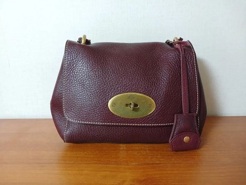 Mulberry Lily Crossbody & Shoulder Bag Dark Chocolate Gold Hardware Authentic