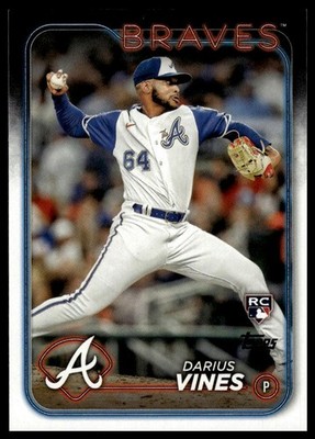 2024 Topps #493 Darius Vines RC