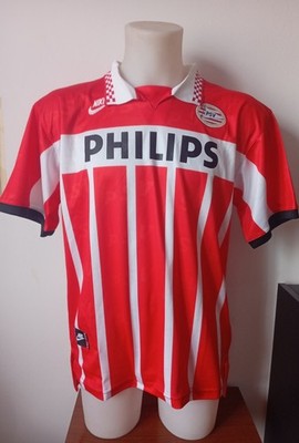 PSV MATCH VINTAGE SHIRT RONALDO LUIS NAZARIO SEASON 95/96 HOME VERSION REMAKE