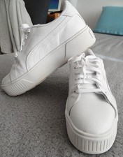 Super bequeme Sneaker Plateau Weiß PUMA Softfoam+ 40 Schuhe Schnürschuhe NP 59,9