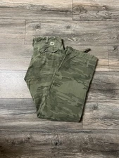 Mason's Italy Summer Green Camo Combat Pants Tag Size 48 ITALY (US 32) [33x32]