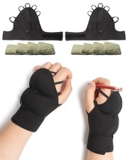 SteadyHand Adjustable Weighted Gloves for Hand Tremors, Weighted Wrist Streng...