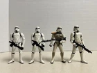 Star Wars Lot Of 4 Stormtroopers Action Figures 3.75” Kenner