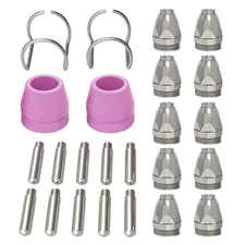 Arccaptain AG60 Plasma Cutter Torch Consumables. for iCut55, 1.2mm, 24 Pcs